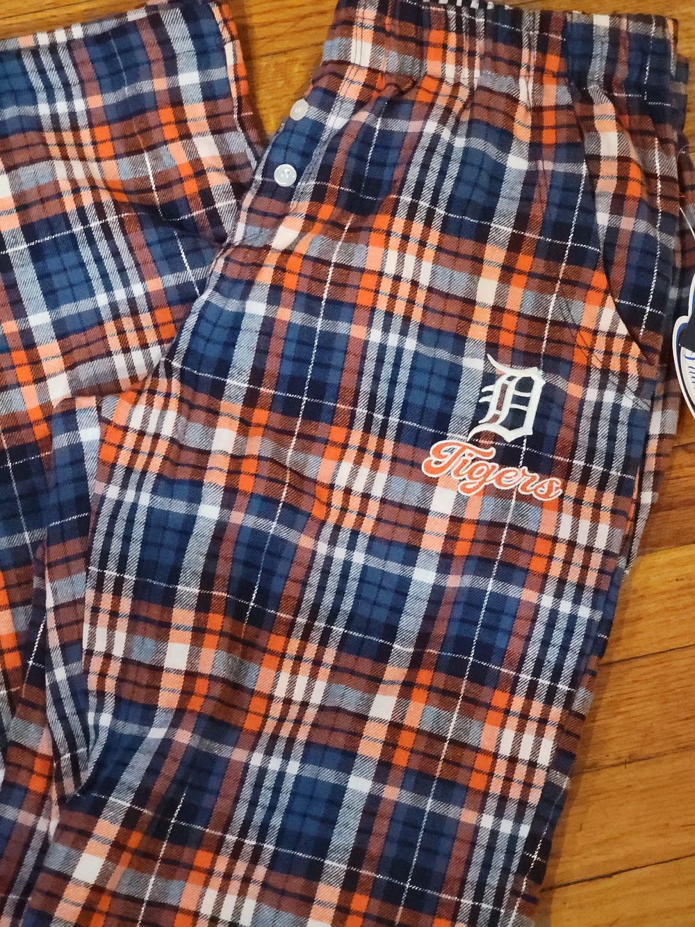 Detroit Tigers Plaid Pajama Pants